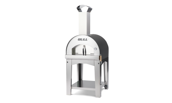 Bull Large wood-fired pizza oven with stand