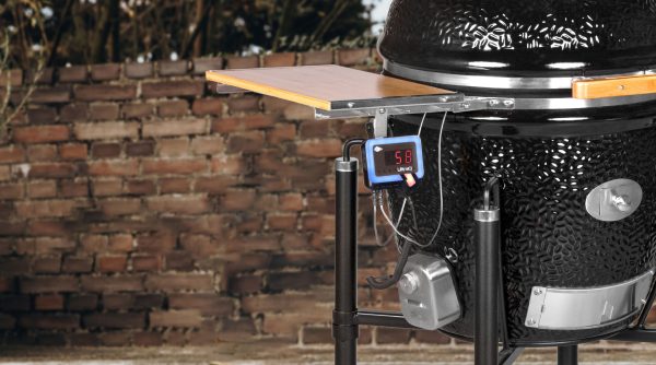Monolith Classic Blk BBQ GURU Edition PRO-Series 2.0 Black with or without Cart
