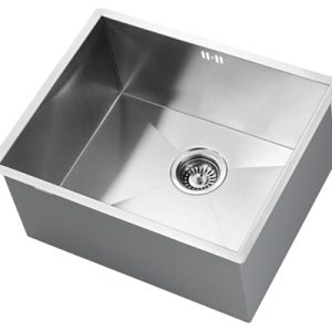 500 Deep sink with chrome Fontaine tap