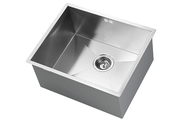 500 Deep sink with chrome Fontaine tap
