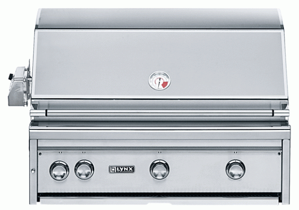 Lynx 3 Burner 36" Built in BBQ Grill with Rotisserie