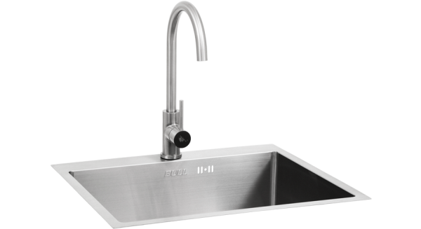 Bull Extra large stainless steel sink and tap